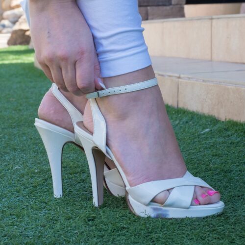 patent-white-high-heels